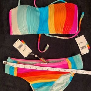 Trina Turk Rainbow Sunrise Swim Bikini
